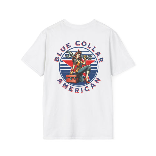 Blue Collar American Graphic T-Shirt