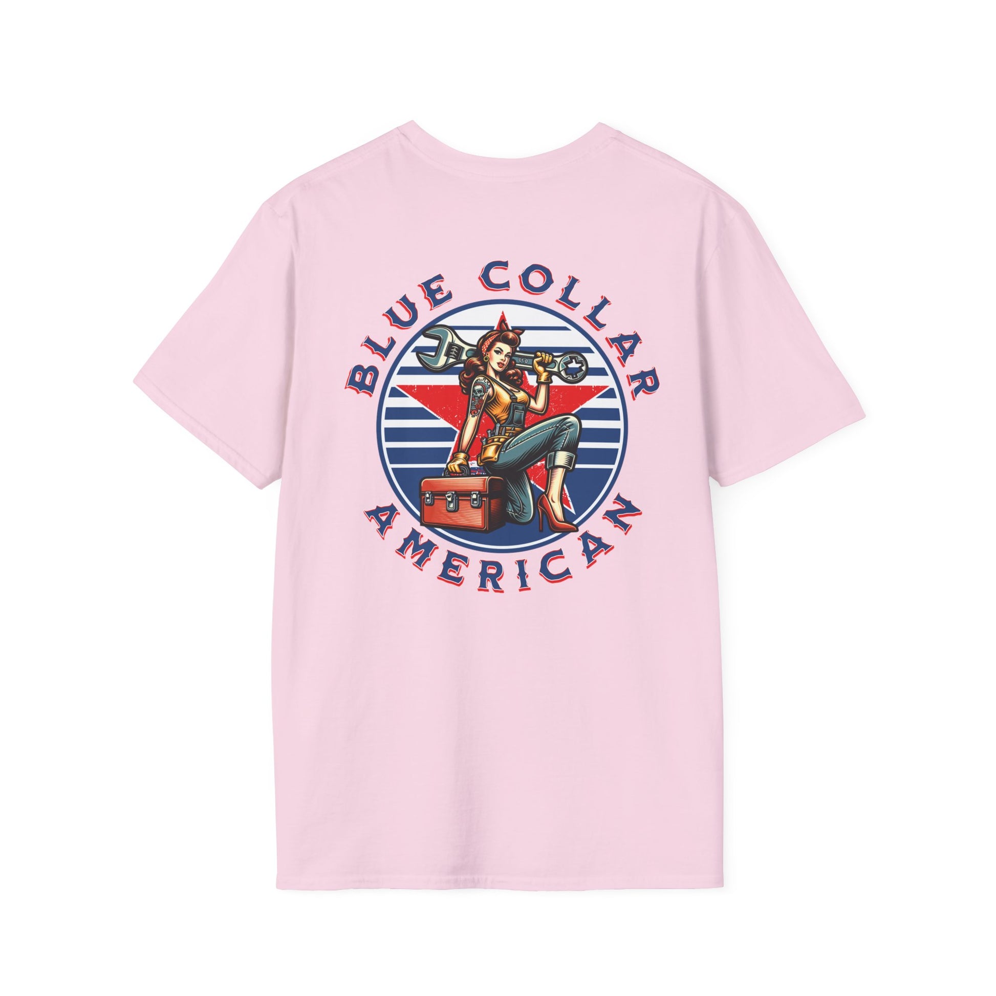 Blue Collar American Graphic T-Shirt