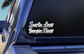 Snortin Lines Bangin Nines Vinyl Decal