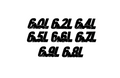 Engine Series 6.0L - 6.8L Premium Vinyl Decal