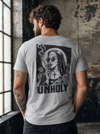 Unholy Nun Smoking T-Shirt